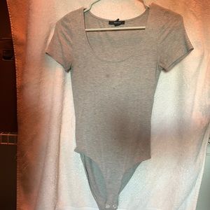 grey Tee bodysuit